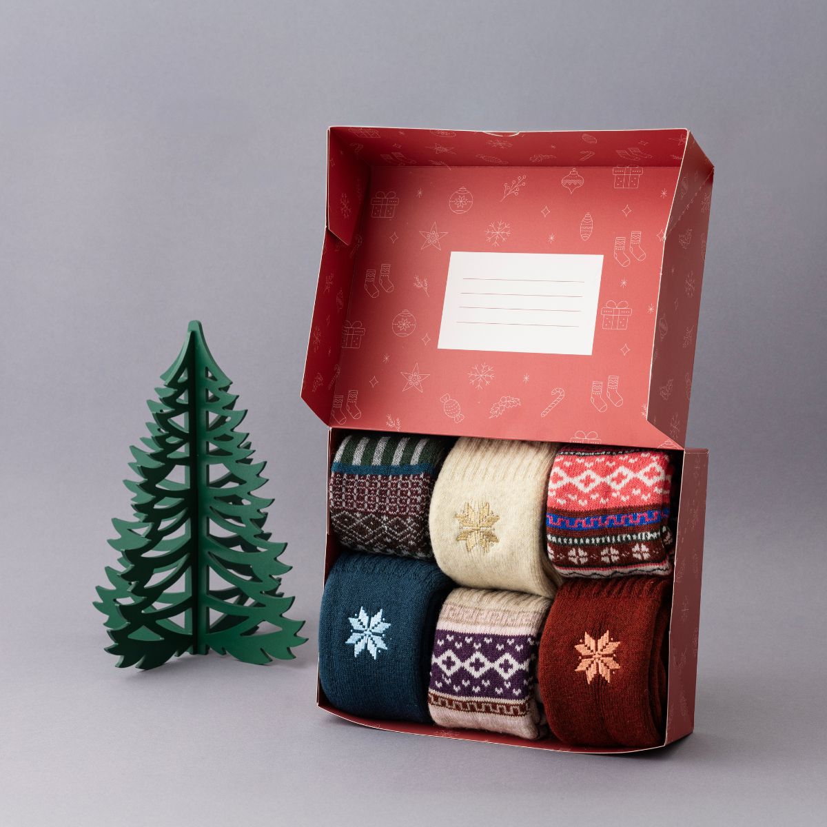 Christmas - Puste pudełko prezentowe