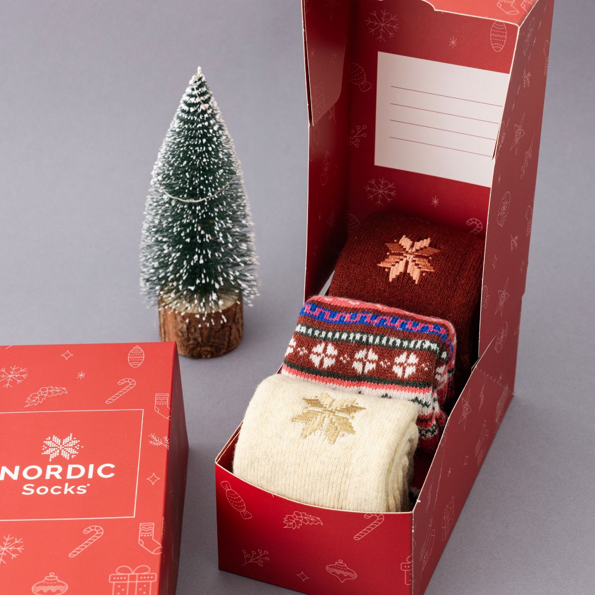 Christmas - Puste pudełko prezentowe