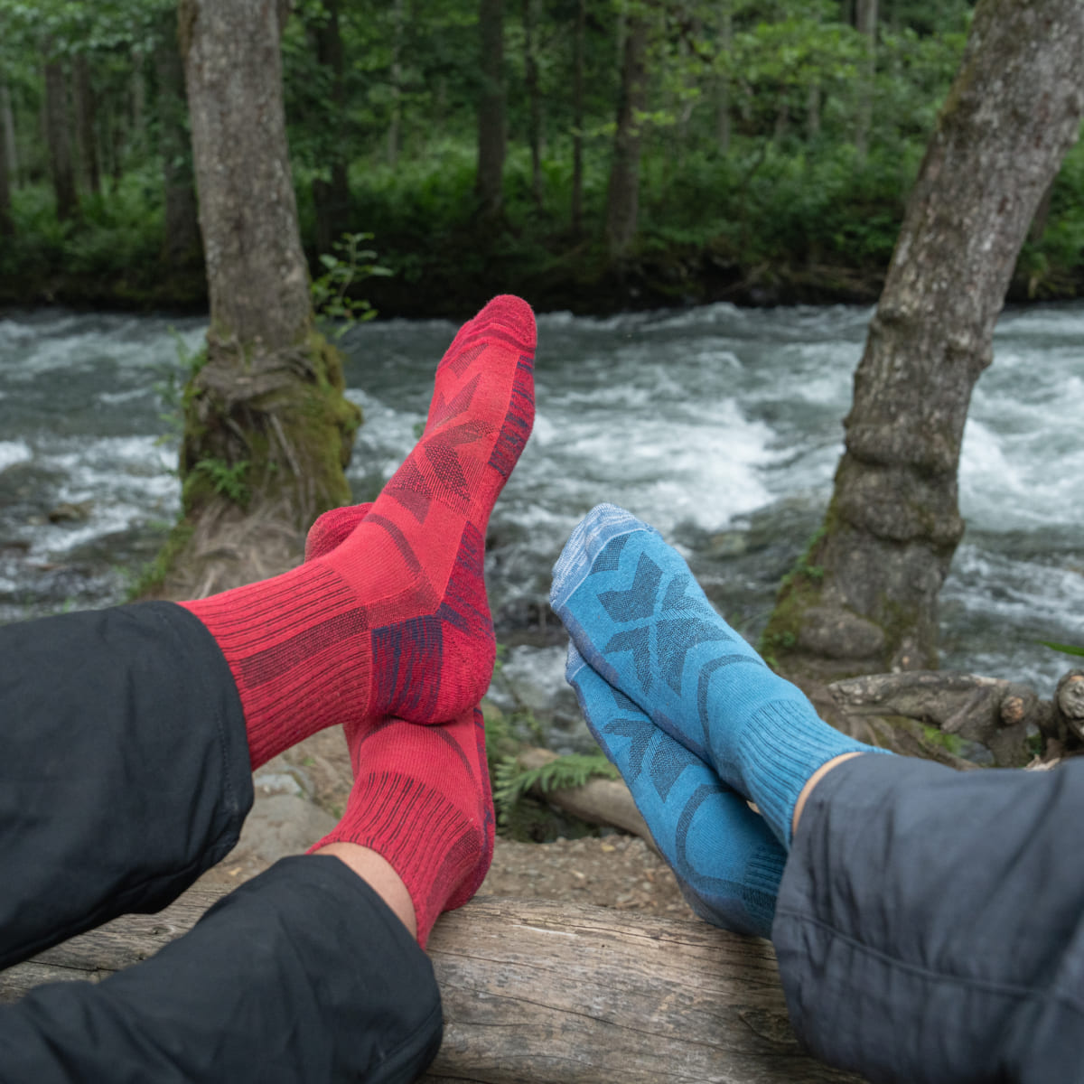 Hiking – Kolorowe (3 pary)