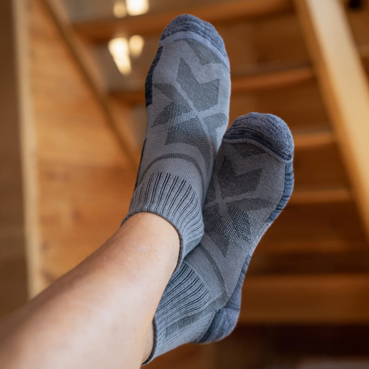 Hiking – Szare Skarpeti Niskiego Kroju (5 par)
