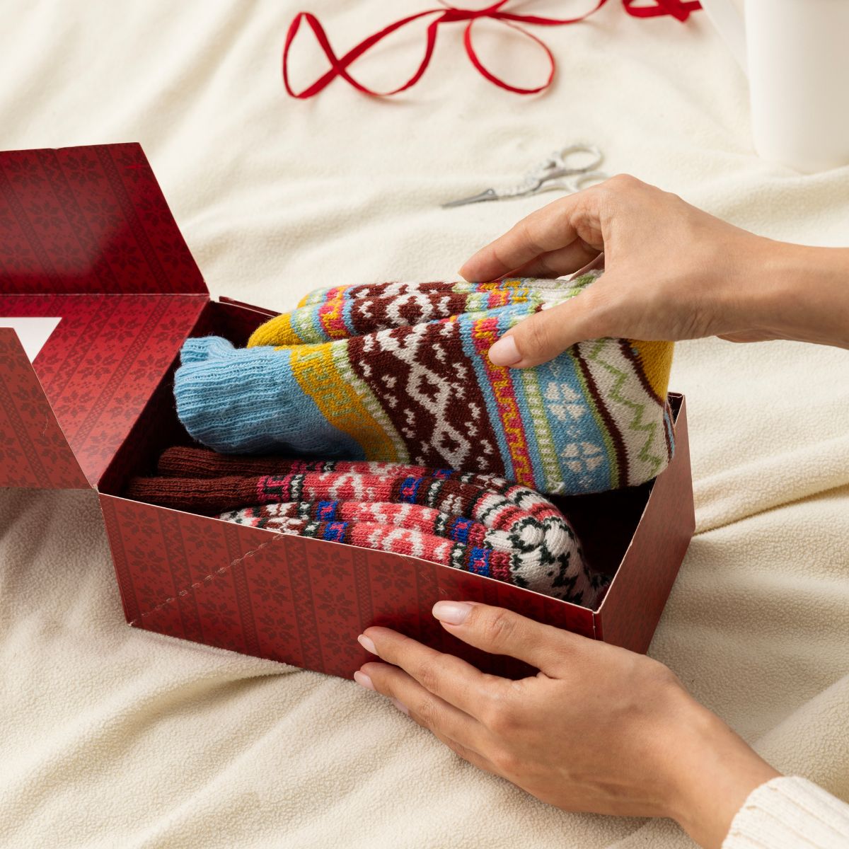 Nordic - Puste pudełko prezentowe